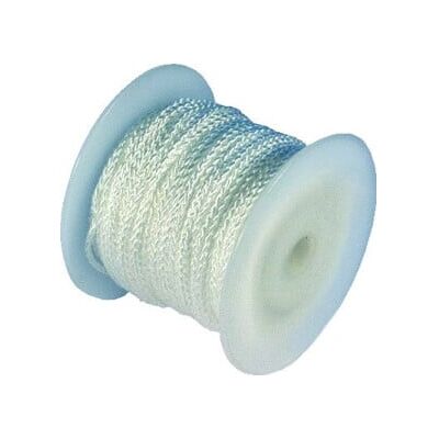 Corde en polypropylène POSAMO - tressée, 2,5mm, 50m, blanche - Corde - Publicité Corde en polypropylène POSAMO - tressée, 2,5mm, 50m, blanche - Corde - Publicité