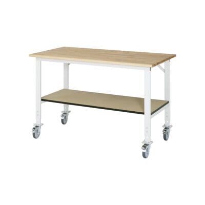 Table de travail mobile réglable RAU - Cadre en acier - 500kg - Publicité Table de travail mobile réglable RAU - Cadre en acier - 500kg - Publicité