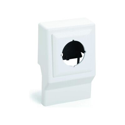 Réservoir simple blanc Rehau pour canal de plinthe - Accessoire électrique - Publicité Réservoir simple blanc Rehau pour canal de plinthe - Accessoire électrique - Publicité