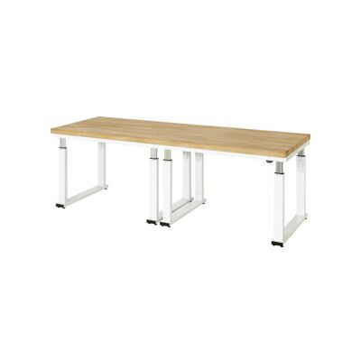 STIER Établi électrique réglable en hauteur Premium L × P × H 2500×900×740-1140 mm (907434) - Publicité STIER Établi électrique réglable en hauteur Premium L × P × H 2500×900×740-1140 mm (907434) - Publicité