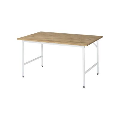 RAU Table de travail réglable - 1500x1000mm - Gris clair - Industriel - Publicité RAU Table de travail réglable - 1500x1000mm - Gris clair - Industriel - Publicité
