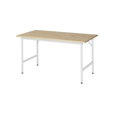 RAU Table de travail - Réglable en hauteur - Hêtre - 1500x800mm - Publicité RAU Table de travail - Réglable en hauteur - Hêtre - 1500x800mm - Publicité