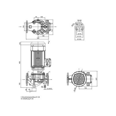 Wilo Pompe individuelle standard à moteur à sec VeroLine-IPL50/115-4/2-S1,DN50,4kW (2231815) - Publicité Wilo Pompe individuelle standard à moteur à sec VeroLine-IPL50/115-4/2-S1,DN50,4kW (2231815) - Publicité