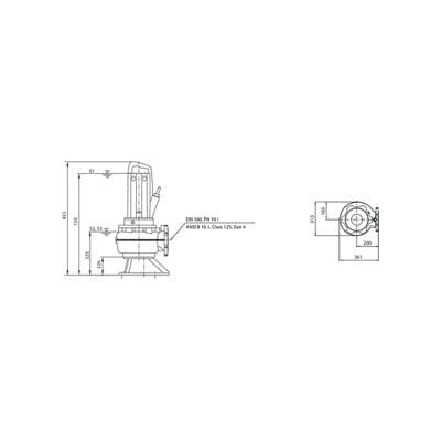 Wilo Pompe submersible pour eaux usées Rexa PRO-V10-426A/40T035X540/O, 3,45 kW, 400 V, DN100 (6098469) - Publicité Wilo Pompe submersible pour eaux usées Rexa PRO-V10-426A/40T035X540/O, 3,45 kW, 400 V, DN100 (6098469) - Publicité
