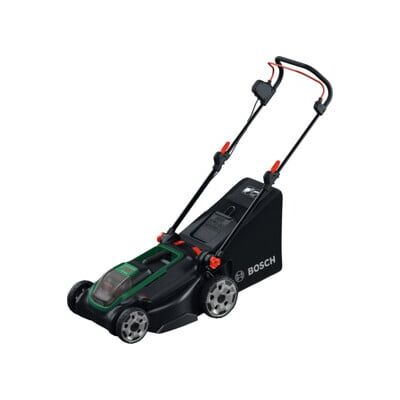 BOSCH Tondeuse à gazon Rotak 18V-43 Mulch Plug StarterSet (06008B9L02) - Publicité BOSCH Tondeuse à gazon Rotak 18V-43 Mulch Plug StarterSet (06008B9L02) - Publicité
