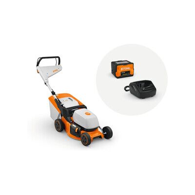 STIHL Tondeuse à gazon sans fil RMA 243 Set AK 20 + AL 101 (WA200111410) - Publicité STIHL Tondeuse à gazon sans fil RMA 243 Set AK 20 + AL 101 (WA200111410) - Publicité