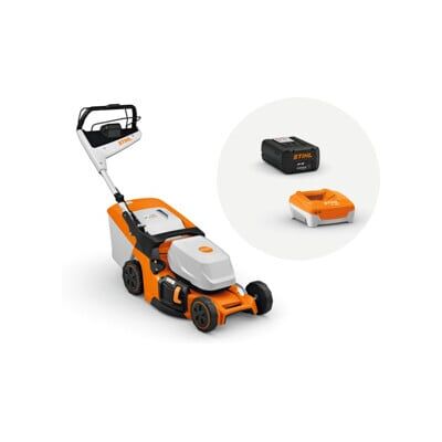 Stihl Tondeuse à gazon sans fil RMA 448 PV Set (WA412000007) - Publicité Stihl Tondeuse à gazon sans fil RMA 448 PV Set (WA412000007) - Publicité