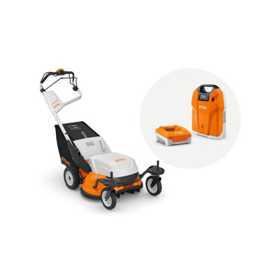 Stihl Tondeuse à gazon sans fil RMA 765 V Set (63922000020) - Publicité Stihl Tondeuse à gazon sans fil RMA 765 V Set (63922000020) - Publicité