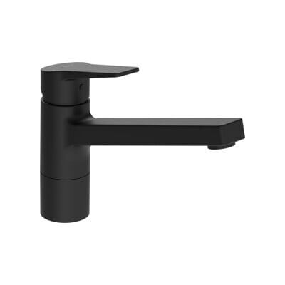 Hansa Mitigeur évier HANSATWIST pivotant, portée 199 mm, noir mat (0914228333) - Publicité Hansa Mitigeur évier HANSATWIST pivotant, portée 199 mm, noir mat (0914228333) - Publicité