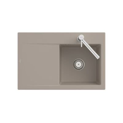 Évier encastré Villeroy & Boch Subway Style 45 - Design moderne, résistant, céramique, avec vidange - Publicité Évier encastré Villeroy & Boch Subway Style 45 - Design moderne, résistant, céramique, avec vidange - Publicité