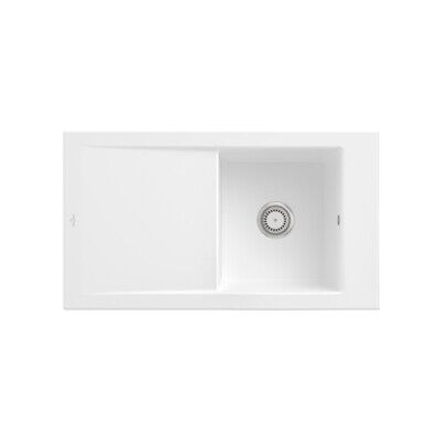 Évier de Cuisine Villeroy & Boch Timeline White - Réversible, 900x510mm - Publicité Évier de Cuisine Villeroy & Boch Timeline White - Réversible, 900x510mm - Publicité