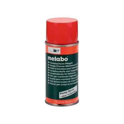Huile d'entretien pour taille-haie Metabo (630475000) - Publicité Huile d'entretien pour taille-haie Metabo (630475000) - Publicité
