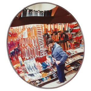 Moravia Miroir d’observation DETEKTIV en acrylique rond Ø 300 mm + support mural (251.13.487) - Publicité Moravia Miroir d’observation DETEKTIV en acrylique rond Ø 300 mm + support mural (251.13.487) - Publicité