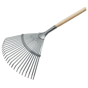 FLORA Balai à feuilles 45 cm 22 dents plates (02776) - Publicité FLORA Balai à feuilles 45 cm 22 dents plates (02776) - Publicité