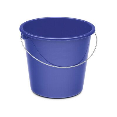 Haushaltseimer 5 litres, bleu, plastique ; Nölle (737151) - Publicité Haushaltseimer 5 litres, bleu, plastique ; Nölle (737151) - Publicité