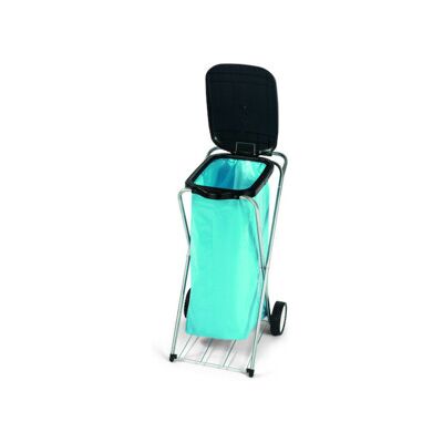 Nölle Abfallsammler 1x120 l chariot avec couvercle noir (5988) - Publicité Nölle Abfallsammler 1x120 l chariot avec couvercle noir (5988) - Publicité