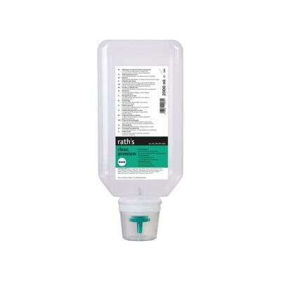 rath's raths clean premium Nettoyant pour les mains 2 litres - flacon souple (205-PSF-2000) - Publicité rath's raths clean premium Nettoyant pour les mains 2 litres - flacon souple (205-PSF-2000) - Publicité