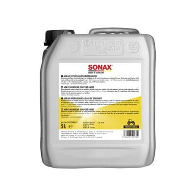 SONAX AGRAR Dégraissant solvants 5 l (07425000) - Publicité SONAX AGRAR Dégraissant solvants 5 l (07425000) - Publicité