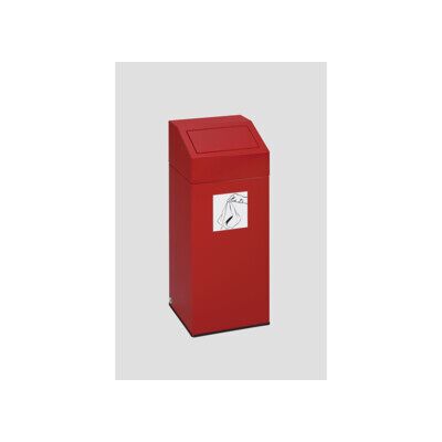 Conteneur de déchets VAR 45 L et 76 L - rouge - Publicité Conteneur de déchets VAR 45 L et 76 L - rouge - Publicité