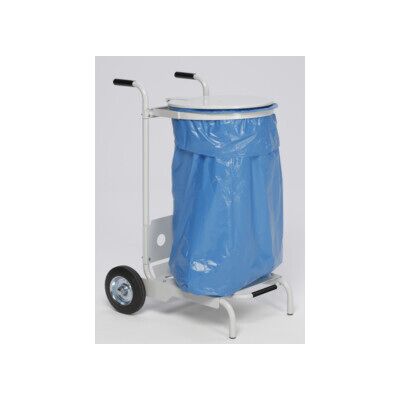 VAR Support en acier avec pédale - 120L - Usage intérieur - Publicité VAR Support en acier avec pédale - 120L - Usage intérieur - Publicité