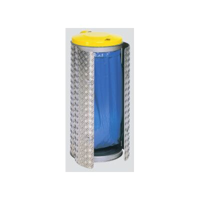 VAR Dispositifs compacts de collecte des déchets avec couvercle jaune en acier inoxydable et tôles alu-duett (1701) - Publicité VAR Dispositifs compacts de collecte des déchets avec couvercle jaune en acier inoxydable et tôles alu-duett (1701) - Publicité