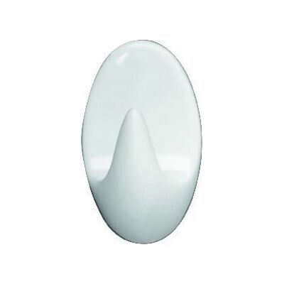 WENKO Crochets Liliput, lot de 3, plastique blanc (4404010100) - Publicité WENKO Crochets Liliput, lot de 3, plastique blanc (4404010100) - Publicité
