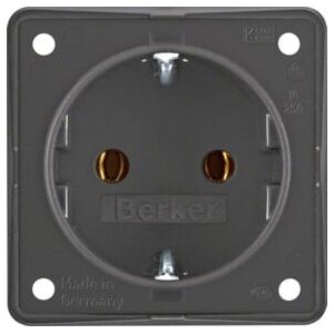 Berker Prise Schuko anthracite avec bornes de connexion 947782505 (947782505) - Publicité Berker Prise Schuko anthracite avec bornes de connexion 947782505 (947782505) - Publicité