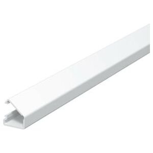 Gaine de câble mini OBO Bettermann - 2000x7x12.5mm - Blanc pur - Publicité Gaine de câble mini OBO Bettermann - 2000x7x12.5mm - Blanc pur - Publicité