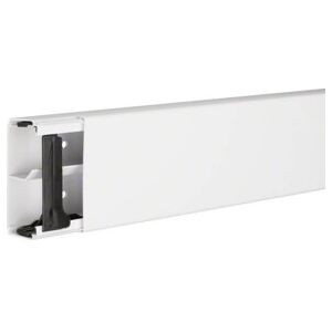 Goulotte électrique Hager 2m PVC - IP30, Blanc, 40x90mm - Publicité Goulotte électrique Hager 2m PVC - IP30, Blanc, 40x90mm - Publicité