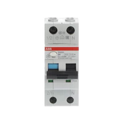 ABB DS201 B6A30 - Disjoncteur différentiel residual - 6kA - 1p+N - Publicité ABB DS201 B6A30 - Disjoncteur différentiel residual - 6kA - 1p+N - Publicité
