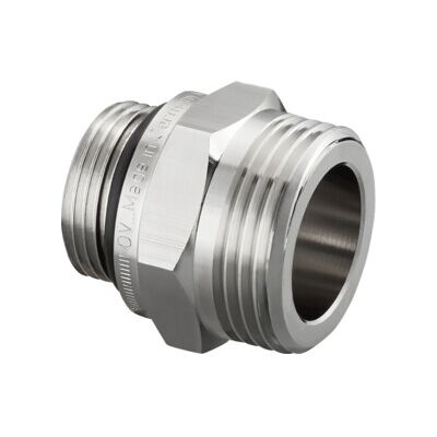 Accouplement OV pour le raccordement des distributeurs Multidis SF, G3/4AGxG1AG ; Oventrop (1407206) - Publicité Accouplement OV pour le raccordement des distributeurs Multidis SF, G3/4AGxG1AG ; Oventrop (1407206) - Publicité