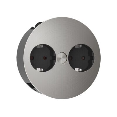Bachmann Bloc prise TWIST noir 2x avec protection 931.000 (931.000) - Publicité Bachmann Bloc prise TWIST noir 2x avec protection 931.000 (931.000) - Publicité