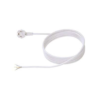 Câble d'alimentation Bachmann 3m Blanc IEC C13 Mâle - Publicité Câble d'alimentation Bachmann 3m Blanc IEC C13 Mâle - Publicité