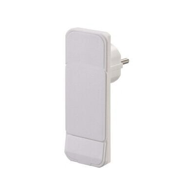 Prise Schuko Plate Bachmann 933.009 - Blanc - Publicité Prise Schuko Plate Bachmann 933.009 - Blanc - Publicité