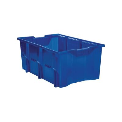 Bacs gerbables-emboîtables PP bleu L480xl312xH200mm LA-KA-PE (DLK1C BLAU) - Publicité Bacs gerbables-emboîtables PP bleu L480xl312xH200mm LA-KA-PE (DLK1C BLAU) - Publicité