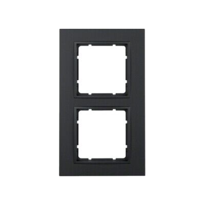 Berker Cadre anthracite mat 2 fois 10126626 (10126626) - Publicité Berker Cadre anthracite mat 2 fois 10126626 (10126626) - Publicité