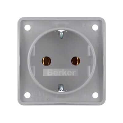 Berker Prise Schuko encastrée avec bornes de connexion 947782506 (947782506) - Publicité Berker Prise Schuko encastrée avec bornes de connexion 947782506 (947782506) - Publicité