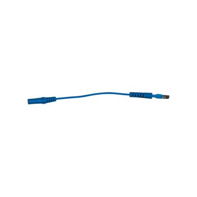 Borne d’entrée 4,0 mm sur fiche d’adaptateur d’essai 6,0 mm plat (bleu) ; KS Tools (150.0966) - Publicité Borne d’entrée 4,0 mm sur fiche d’adaptateur d’essai 6,0 mm plat (bleu) ; KS Tools (150.0966) - Publicité