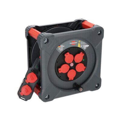 Brennenstuhl Professional Enrouleur de chantier avec Powerblock KC 3200 5 IP44, 33+5m H07RN-F 3G2,5 (9212380110) - Publicité Brennenstuhl Professional Enrouleur de chantier avec Powerblock KC 3200 5 IP44, 33+5m H07RN-F 3G2,5 (9212380110) - Publicité