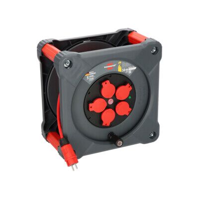 Brennenstuhl Professional Enrouleur de chantier KA 5110 5 IP44, 50m H07BQ-F 3G1,5 (9201500210) - Publicité Brennenstuhl Professional Enrouleur de chantier KA 5110 5 IP44, 50m H07BQ-F 3G1,5 (9201500210) - Publicité