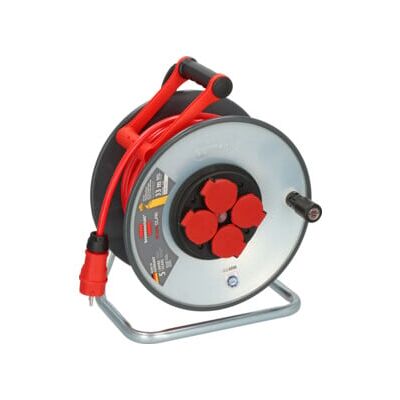 Brennenstuhl Professional SteelCore Enrouleur de câble SC 3210 IP44, 33m H07BQ-F 3G2,5 (9192330210) - Publicité Brennenstuhl Professional SteelCore Enrouleur de câble SC 3210 IP44, 33m H07BQ-F 3G2,5 (9192330210) - Publicité