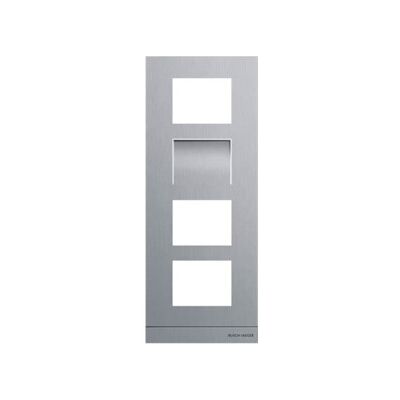 Busch-Jaeger 41384CF-A-03 Plaque Murale en Aluminium - Accessoire de Sécurité du Bâtiment - Publicité Busch-Jaeger 41384CF-A-03 Plaque Murale en Aluminium - Accessoire de Sécurité du Bâtiment - Publicité