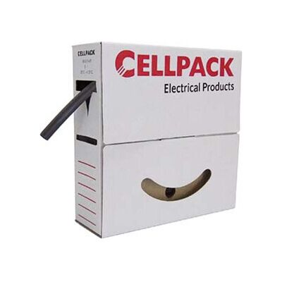 Gaine thermorétractable Cellpack 127118 noir 9 mm 3 mm 10 m - Publicité Gaine thermorétractable Cellpack 127118 noir 9 mm 3 mm 10 m - Publicité