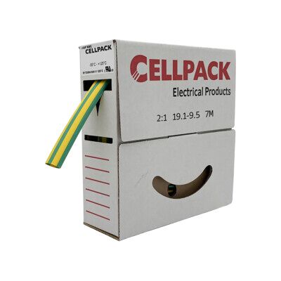 Cellpack 127082 Gaine thermorétractable - 2:1, 19.1/9.5mm, 7m - Publicité Cellpack 127082 Gaine thermorétractable - 2:1, 19.1/9.5mm, 7m - Publicité