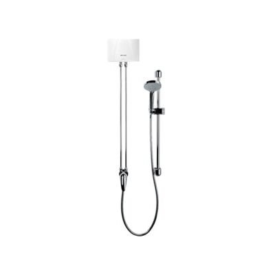 Clage Chauffe-eau instantané compact Shower MBX7 6,5 kW, 400 V, 16 A, avec bras de douche (1500-15317) - Publicité Clage Chauffe-eau instantané compact Shower MBX7 6,5 kW, 400 V, 16 A, avec bras de douche (1500-15317) - Publicité