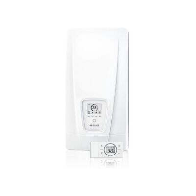 Clage Chauffe-eau instantané DEX Next S 18-27 kW, tout électrique, fonction Bluetooth (3200-36450) - Publicité Clage Chauffe-eau instantané DEX Next S 18-27 kW, tout électrique, fonction Bluetooth (3200-36450) - Publicité