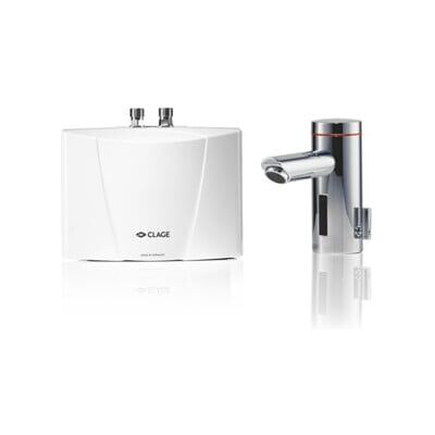 Clage MBX 3 Lumino - Chauffe-eau instantané - Publicité Clage MBX 3 Lumino - Chauffe-eau instantané - Publicité
