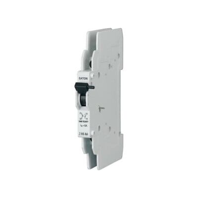 Interrupteur auxiliaire Eaton Moeller - 1S+1Ö - 250V 6A - Blanc - Publicité Interrupteur auxiliaire Eaton Moeller - 1S+1Ö - 250V 6A - Blanc - Publicité
