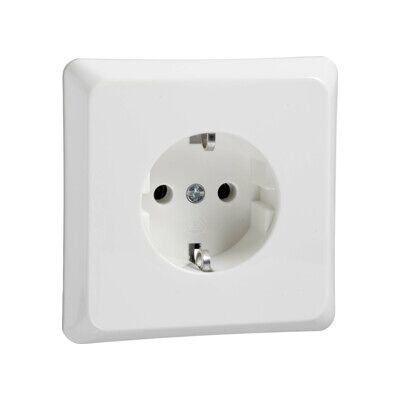 Schneider Electric - 515404 - Blanc - socket outlet - Publicité Schneider Electric - 515404 - Blanc - socket outlet - Publicité