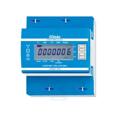 Compteur d'énergie Eltako DSZ15WD-3x5A MID - Numérique, Triphasé, 5A Max - Publicité Compteur d'énergie Eltako DSZ15WD-3x5A MID - Numérique, Triphasé, 5A Max - Publicité